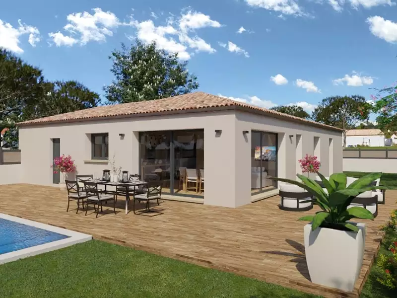 Maison neuve, 100 m² - Cuers (83390)