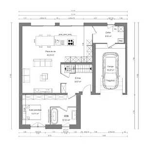 Maison neuve, 126 m²