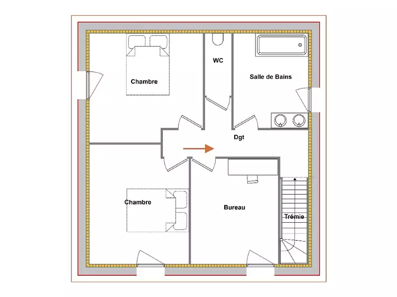 Maison neuve, 100 m² - Concarneau (29900)