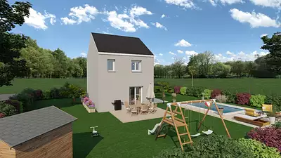 Maison neuve, 64,21 m²