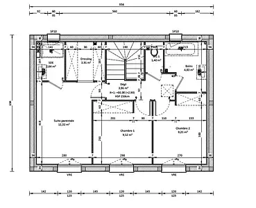 Maison neuve, 98 m²