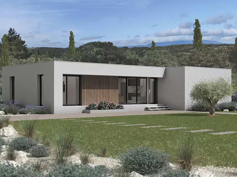 Maison neuve, 95 m² - Vers-Pont-du-Gard (30210)