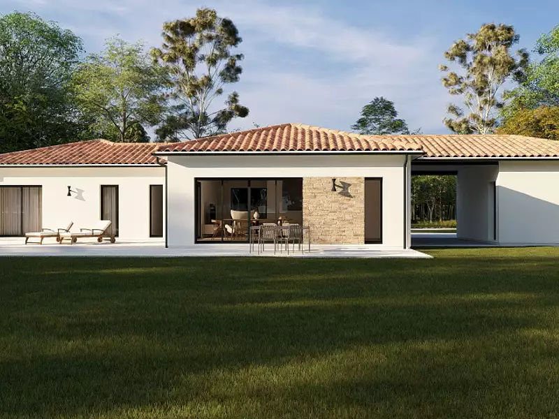 Maison neuve, 125 m² - Mosnac (17240)