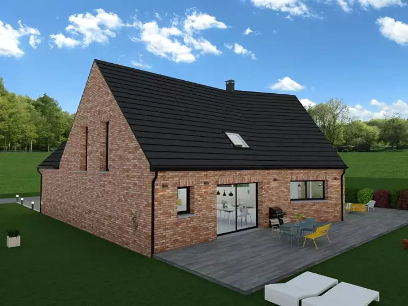 Maison neuve, 149 m² - Curgies (59990)