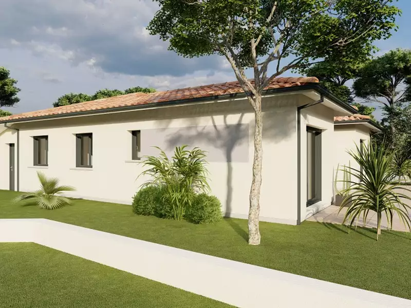 Maison neuve, 98 m² - Bazas (33430)