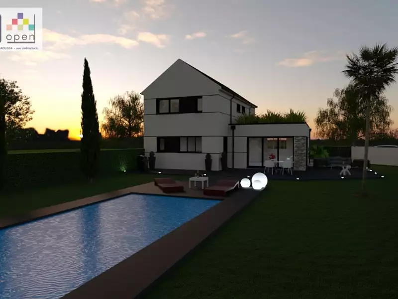 Maison neuve, 130 m² - Moret-Loing-et-Orvanne (77250)