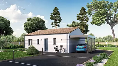 Maison neuve, 66 m²
