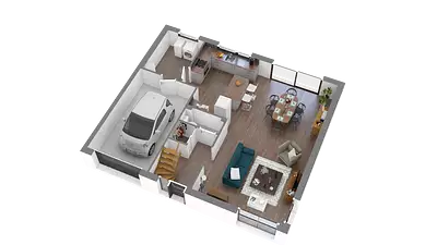 Maison neuve, 95,6 m²
