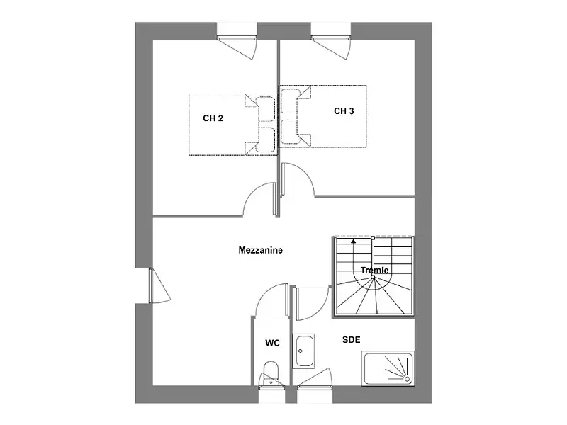 Maison neuve, 98 m² - Malestroit (56140)