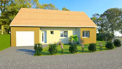 Maison neuve, 75 m²