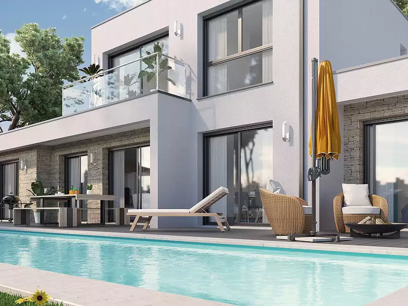Maison neuve, 140 m² - Le Teich (33470)
