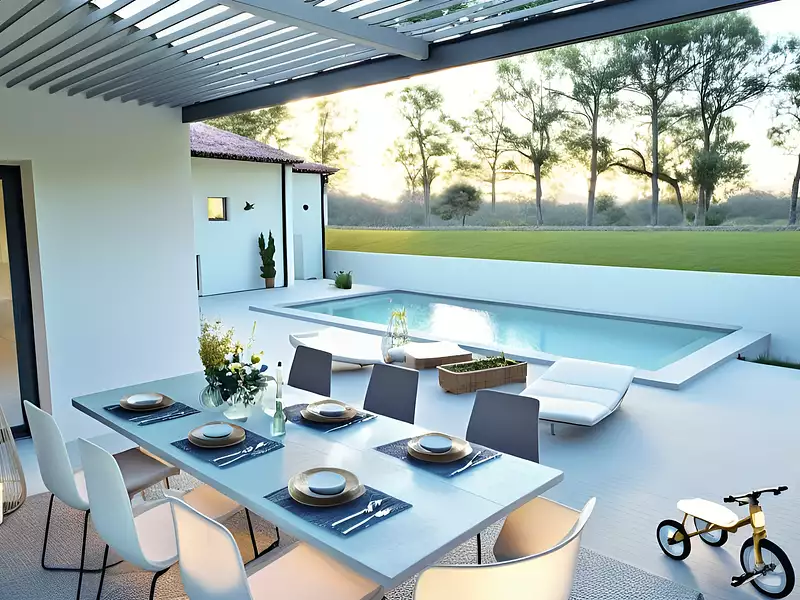 Maison neuve, 110 m² - Loire-les-Marais (17870)