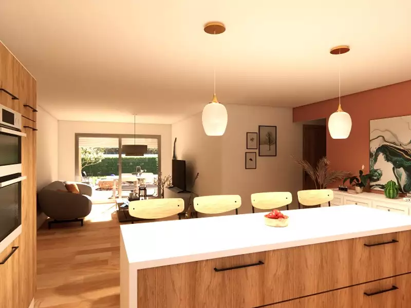 Maison neuve, 75 m² - Menomblet (85700)