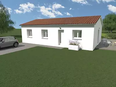 Maison neuve, 65 m²
