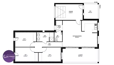 Maison neuve, 91 m²