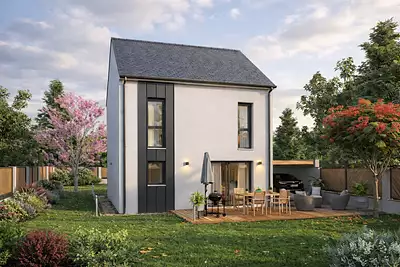 Maison neuve, 90 m²