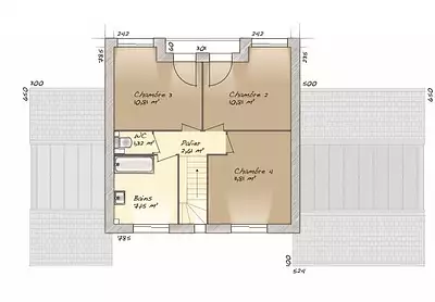 Maison neuve, 90 m²