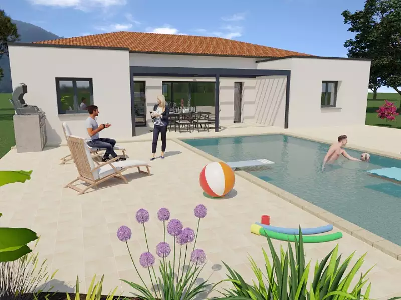 Maison neuve, 100 m² - Labarthe-Inard (31800)