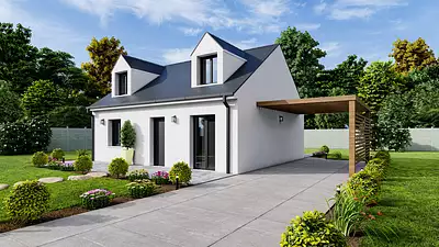Maison neuve, 86 m²