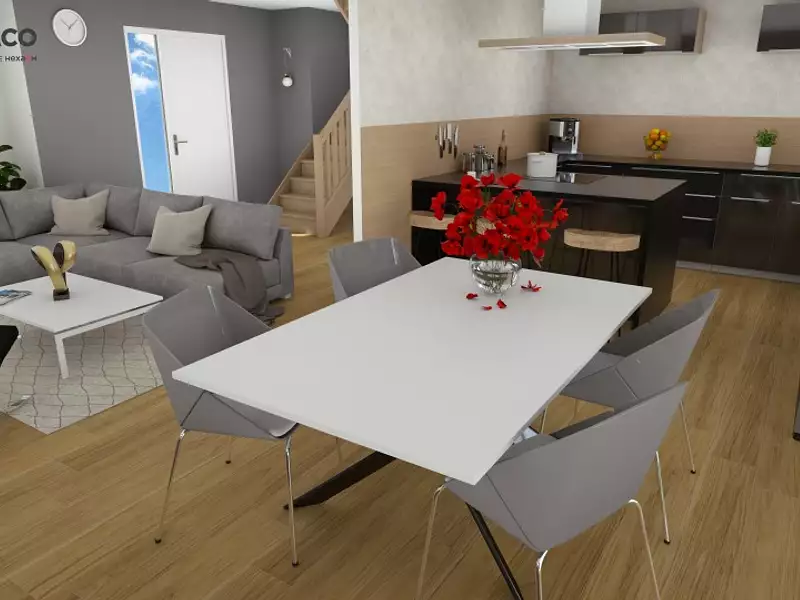 Maison neuve, 141 m² - Dozulé (14430)