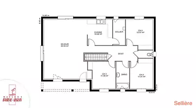 Maison neuve, 821 m²