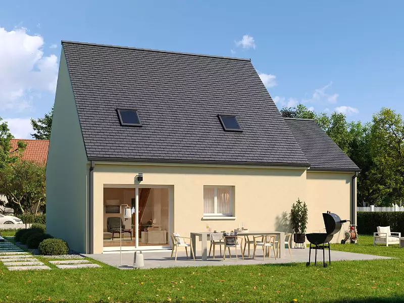Maison neuve, 90 m² - Les Villages Vovéens (28150)