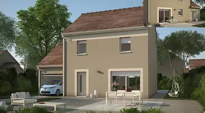 Maison neuve, 74 m²