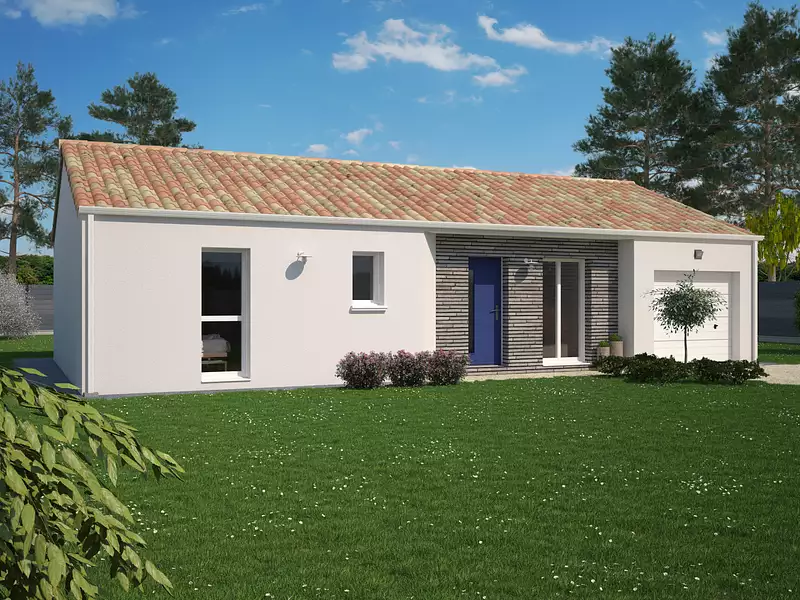 Maison neuve, 85 m² - Le Champ-Saint-Père (85540)