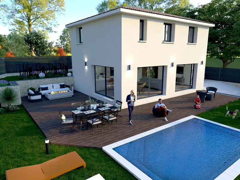Maison neuve, 100 m² - Grasse (06130)