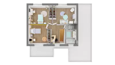 Maison neuve, 136,63 m²