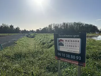 Terrain à bâtir, 600 m²