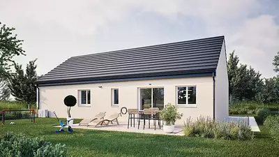 Maison neuve, 73,01 m²