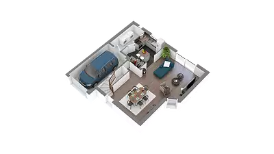 Maison neuve, 88,71 m²