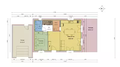 Maison neuve, 106 m²