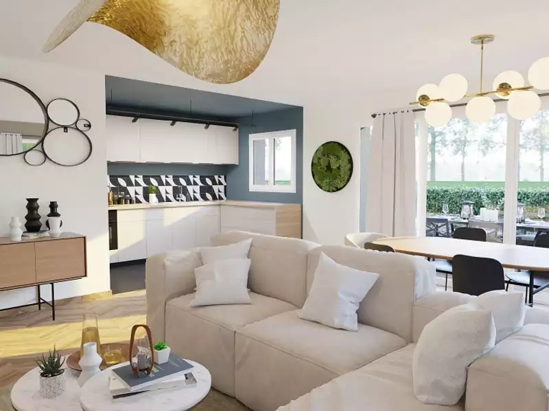 Maison neuve, 57 m² - Cast (29150)