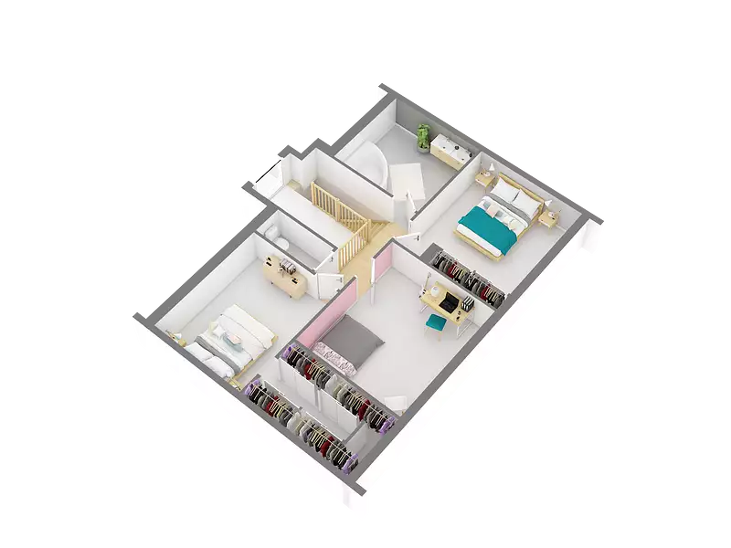 Maison neuve, 114,41 m² - Saint-Benoît-d'Hébertot (14130)