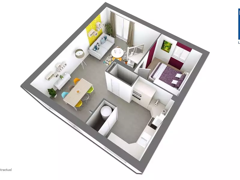 Maison neuve, 73 m² - Mortefontaine-en-Thelle (60570)