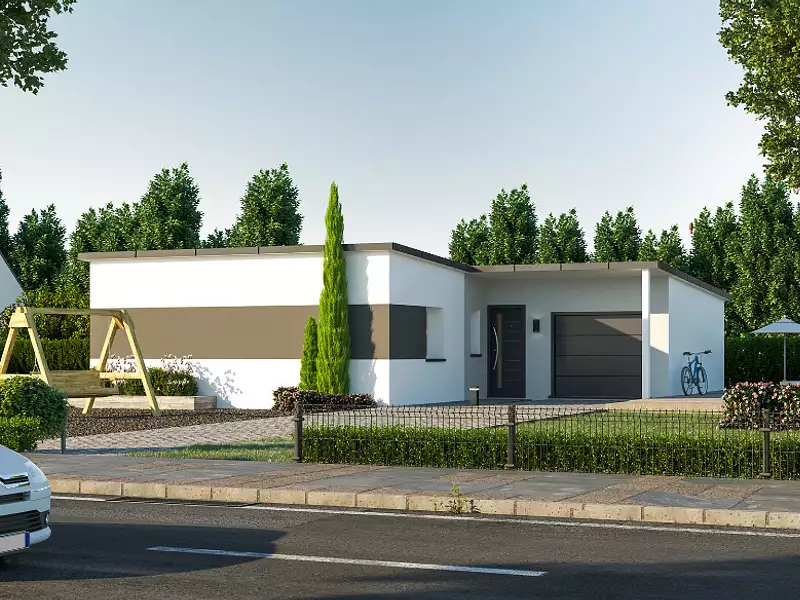 Maison neuve, 79 m² - Saint-Julien-de-Concelles (44450)