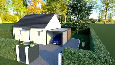 Maison neuve, 50 m²