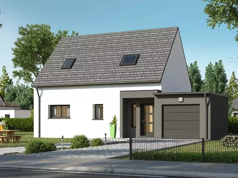 Maison neuve, 95 m² - La Roche-Blanche (44522)