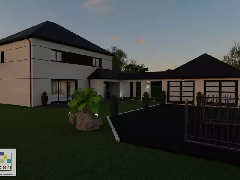 Maison neuve, 200 m² - Saint-Fargeau-Ponthierry (77310)