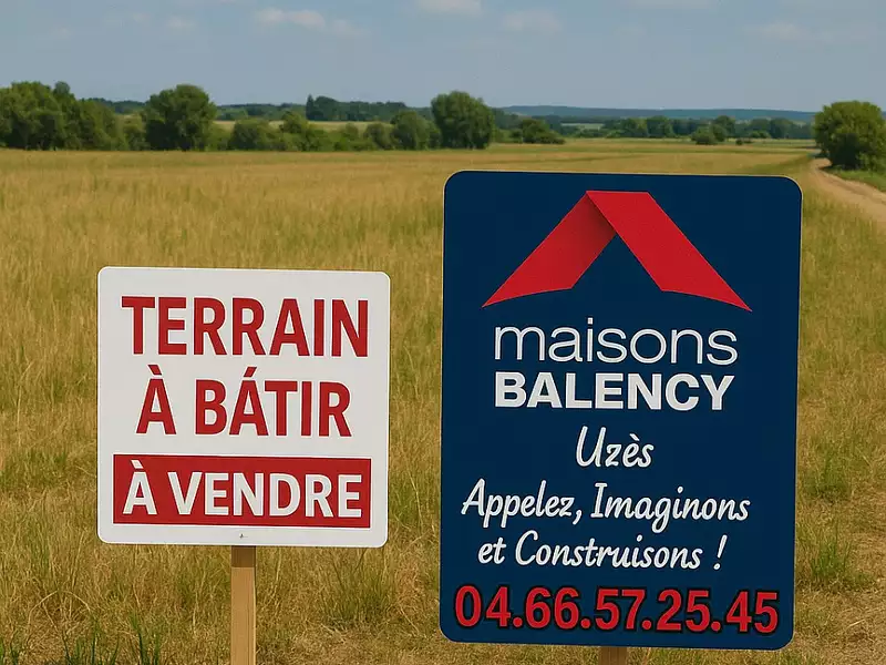 Terrain à bâtir, 784 m² - Carnas (30260)