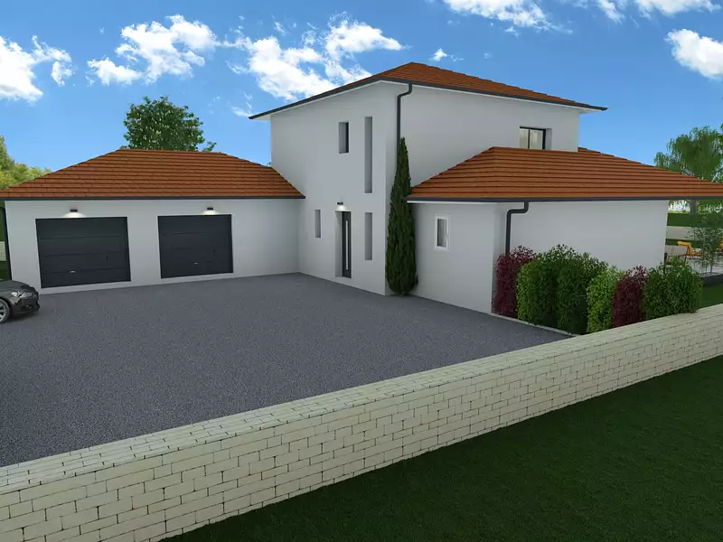 Maison neuve, 133 m² - La Côte-Saint-André (38260)