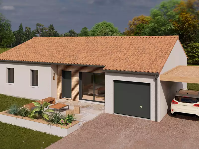 Maison neuve, 110,87 m² - Cholet (49300)