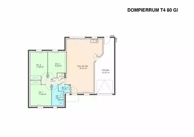 Maison neuve, 90 m²