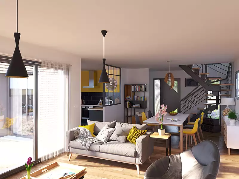 Maison neuve, 125 m² - Lugon-et-l'Ile-du-Carnay (33240)