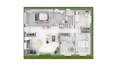 Maison neuve, 80 m²