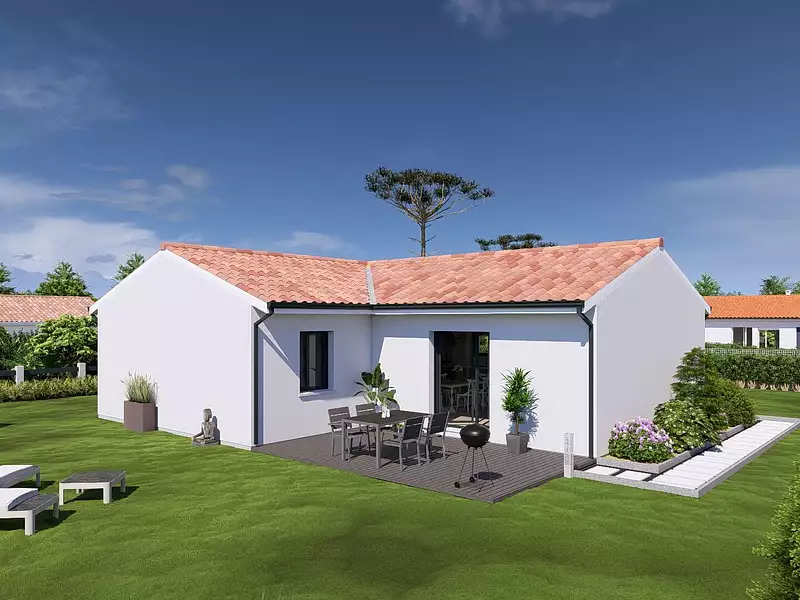 Maison neuve, 90 m² - Pontenx-les-Forges (40200)