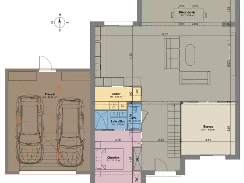 Maison neuve, 200 m² - Vauhallan (91430)