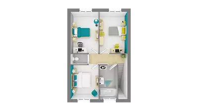 Maison neuve, 84 m²